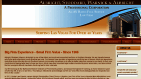 What Albrightstoddard.com website looked like in 2016 (8 years ago)