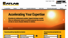 What Atlas-mts.fr website looked like in 2016 (8 years ago)