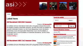What Accreditation-services.com website looked like in 2016 (8 years ago)