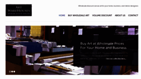 What Artwarehouses.com website looked like in 2016 (8 years ago)