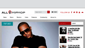 What Allhiphop.wordpress.com website looked like in 2016 (8 years ago)