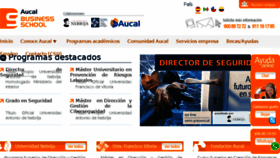 What Aucal.org website looked like in 2016 (8 years ago)