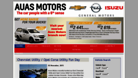 What Auasmotors.com website looked like in 2016 (8 years ago)