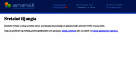 What Atgaiva.lt website looked like in 2016 (8 years ago)