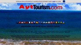 What Ayttourism.com website looked like in 2016 (8 years ago)