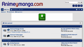 What Animeymanga.com website looked like in 2016 (8 years ago)
