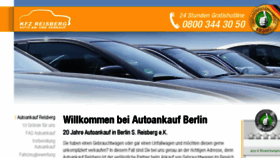 What Auto-ankauf-berlin.de website looked like in 2016 (8 years ago)