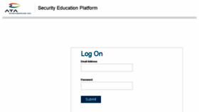 What Atae.securityeducation.com website looked like in 2016 (8 years ago)