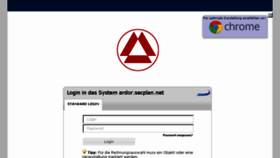 What Ardor.secplan.net website looked like in 2016 (8 years ago)