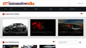What Automotivetalkz.com website looked like in 2016 (8 years ago)