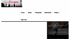 What Ausstellungenberlin.de website looked like in 2016 (8 years ago)