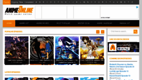 What Animeonlinetv.tv website looked like in 2016 (8 years ago)