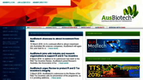 What Ausbiotech.org website looked like in 2016 (8 years ago)