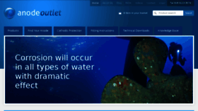 What Anodeoutlet.co.uk website looked like in 2016 (8 years ago)