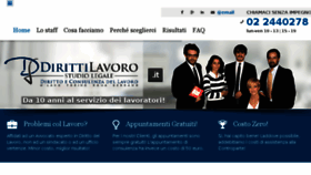 What Avvocatodellavoromilano.it website looked like in 2016 (8 years ago)