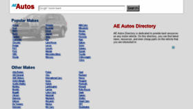 What Autos.alledition.com website looked like in 2016 (8 years ago)