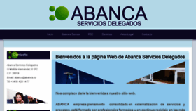 What Abanca.es website looked like in 2016 (8 years ago)