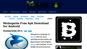 What Apkart.com website looked like in 2016 (8 years ago)