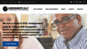 What Assessmentbusinesscenter.com website looked like in 2016 (8 years ago)