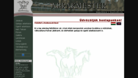 What Abrakmester.com website looked like in 2016 (8 years ago)