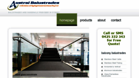 What Australbalustrades.com.au website looked like in 2016 (8 years ago)