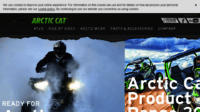 What Arcticcat.eu website looked like in 2016 (8 years ago)