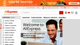 What Aliexpress.fr website looked like in 2016 (9 years ago)