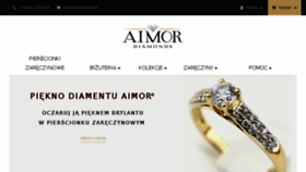 What Aimor.pl website looked like in 2016 (8 years ago)