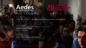 What Aedes-arc.de website looked like in 2016 (8 years ago)