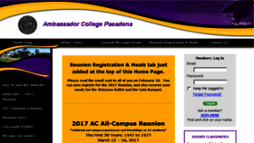 What Acpasadenareunion.com website looked like in 2016 (8 years ago)