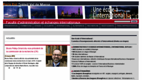 What Aei.u-pec.fr website looked like in 2016 (8 years ago)