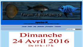 What Aquarium-59.com website looked like in 2016 (8 years ago)