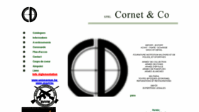 What Armes-cornet.com website looked like in 2016 (8 years ago)