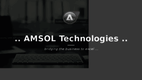 What Amsol.biz website looked like in 2016 (8 years ago)