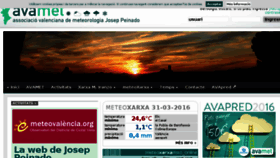 What Avamet.es website looked like in 2016 (8 years ago)