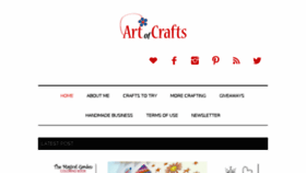 What Art-of-crafts.net website looked like in 2016 (8 years ago)