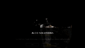 What Alcosolutions.in website looked like in 2016 (8 years ago)