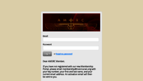 What Amorc.customerhub.net website looked like in 2016 (8 years ago)