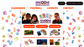 What Apicoove.com website looked like in 2016 (8 years ago)