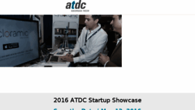 What Atdcstartupshowcase.com website looked like in 2016 (8 years ago)
