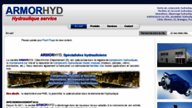 What Armorhyd.fr website looked like in 2016 (8 years ago)