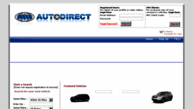 What Ariautodirect.com website looked like in 2016 (8 years ago)