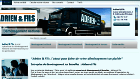 What Adrienfils.com website looked like in 2016 (8 years ago)