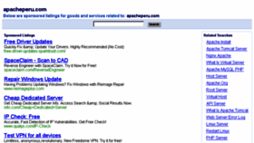 What Apacheperu.com website looked like in 2016 (9 years ago)