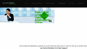 What Alletidersvikar.dk website looked like in 2016 (8 years ago)