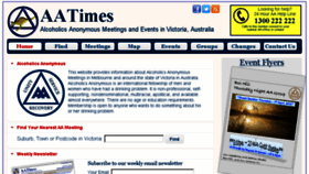 What Aatimes.org.au website looked like in 2016 (8 years ago)