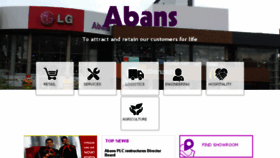What Abans.com website looked like in 2016 (8 years ago)