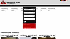 What Apartamentedevanzarecluj.ro website looked like in 2016 (8 years ago)