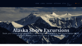 What Alaska-shoreexcursions.com website looked like in 2016 (8 years ago)