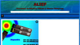 What Alief-dz.com website looked like in 2016 (8 years ago)